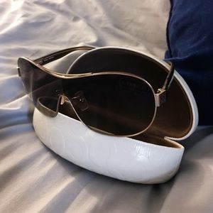 Coach Shield Sunglasses w/ Case